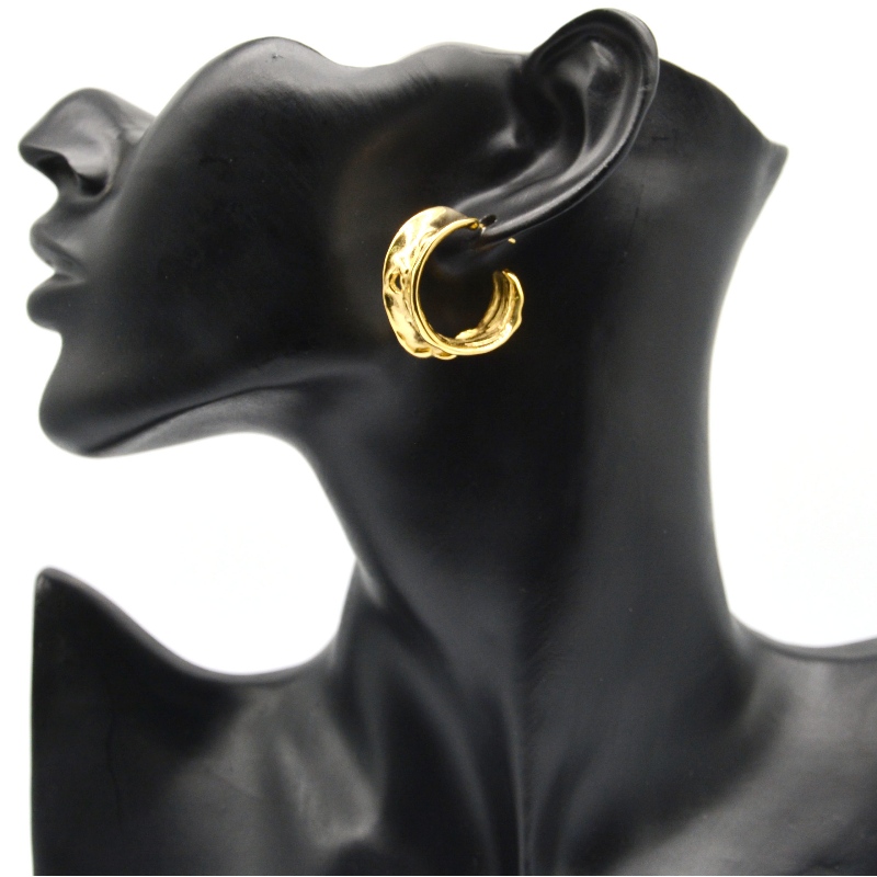 Ruostumaton teräs C-tyypin Earring rfbear0188
