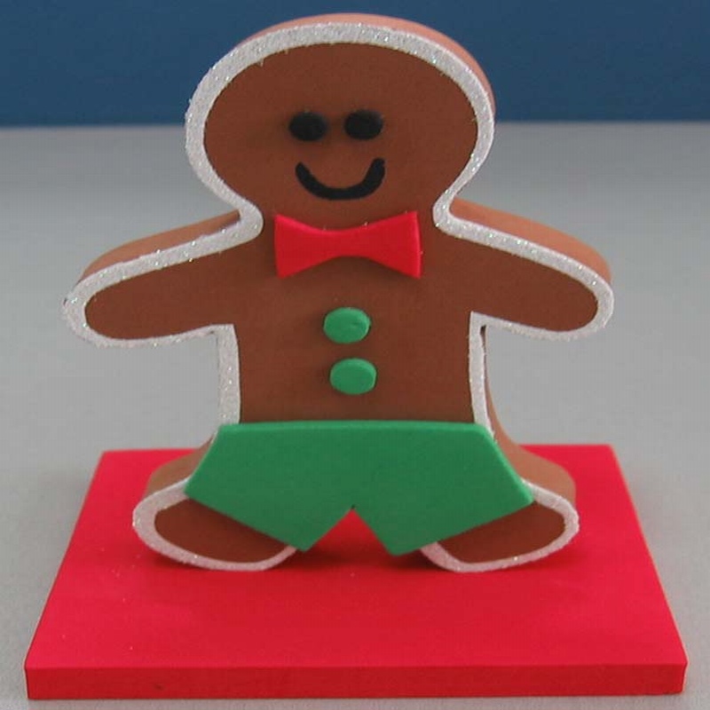 Foam Xmas man Foam Santa Claus Foam Gingerbread