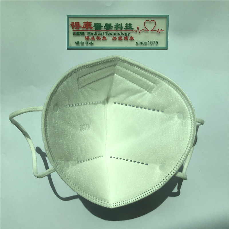 Aste hengitysventtiilillä Anti Dusty Earloop -tyyppinen kasvonaamari KN95