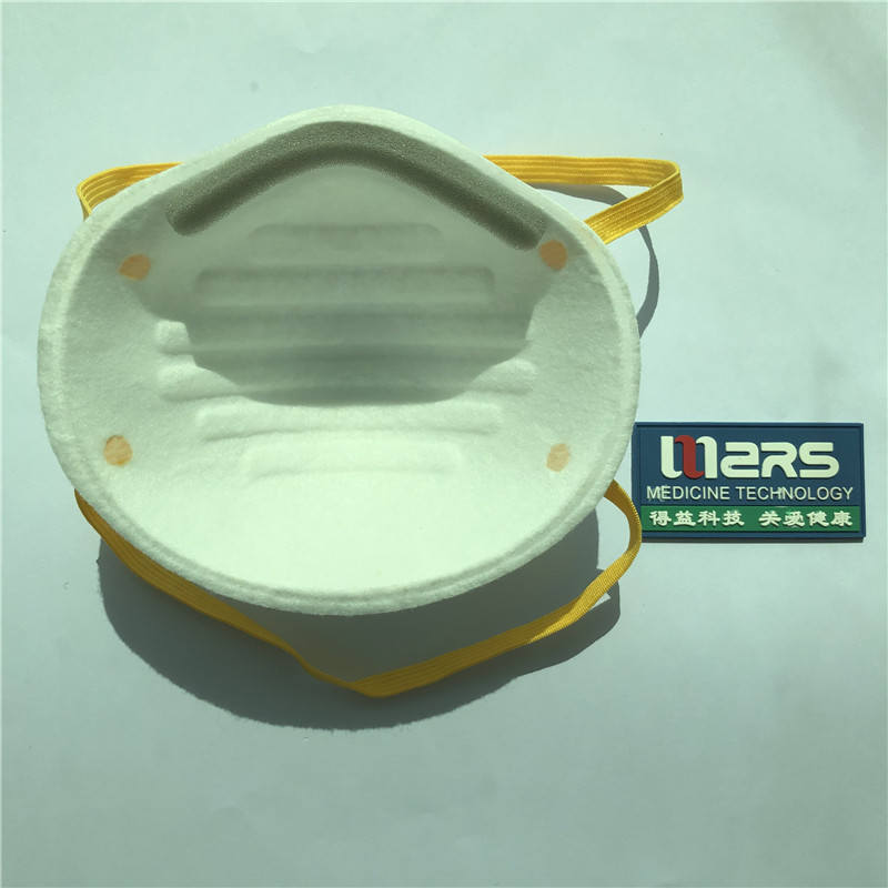 Korkealaatuinen pikakuljetuskupin muotoinen päähän kiinnitettävä N 95 -naamari