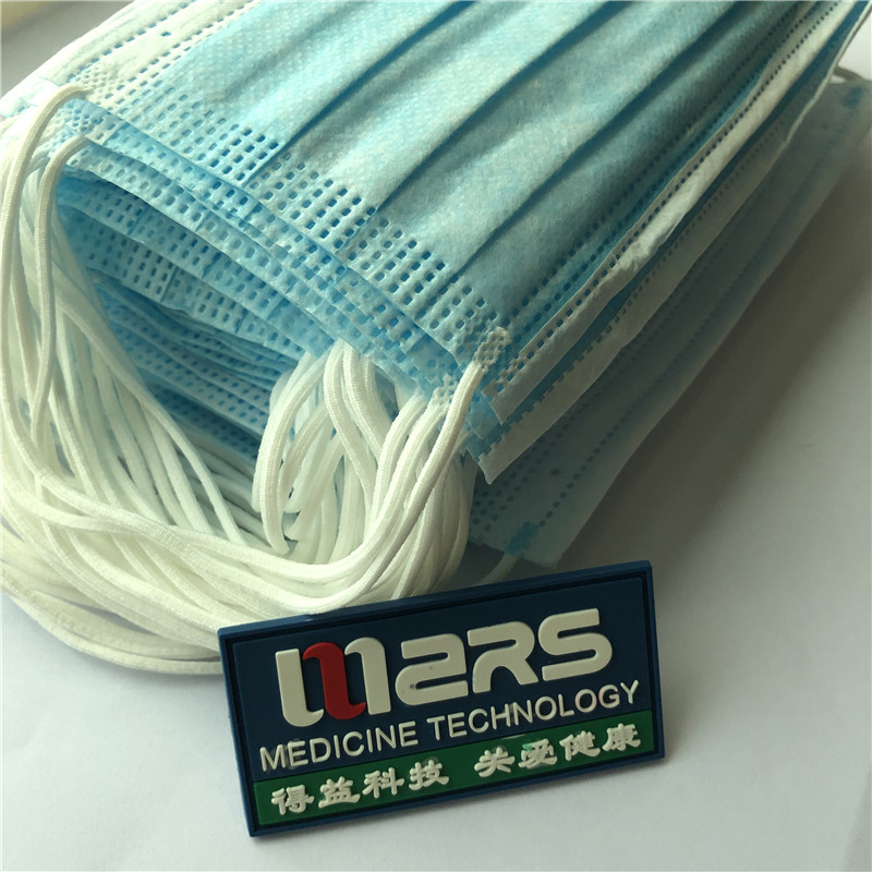 Tukku tehdas 3-tyyppinen kertakäyttöinen kuitukangaslääketieteellinen kasvonaamio korvasilmukalla