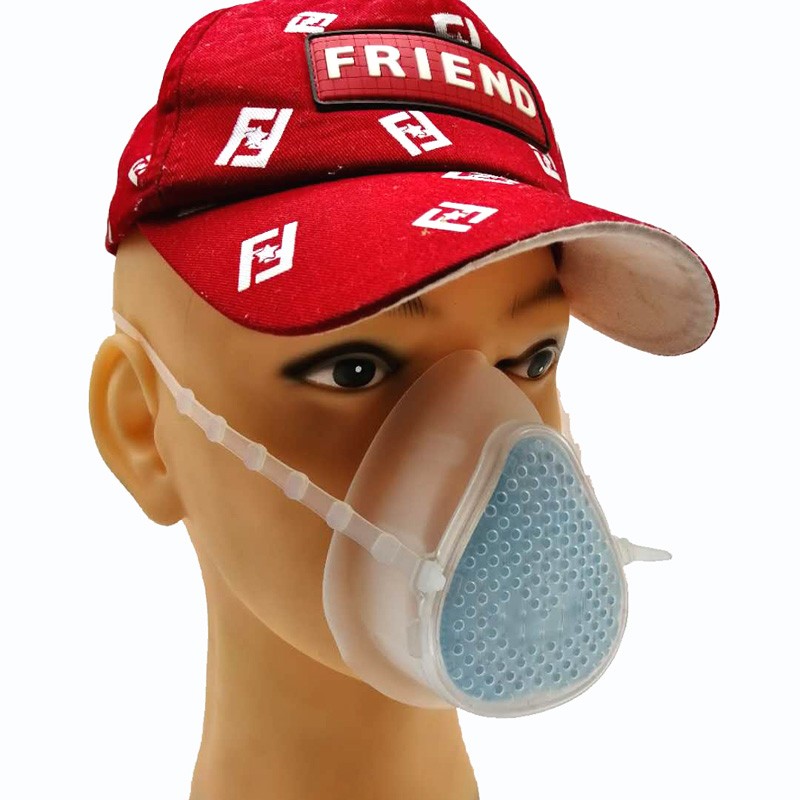 Suojattu viruksenkestävä silikonimaski S8 \/ S9: n kertakäyttöinen nelikerros suodatusnopeus on 98,2%