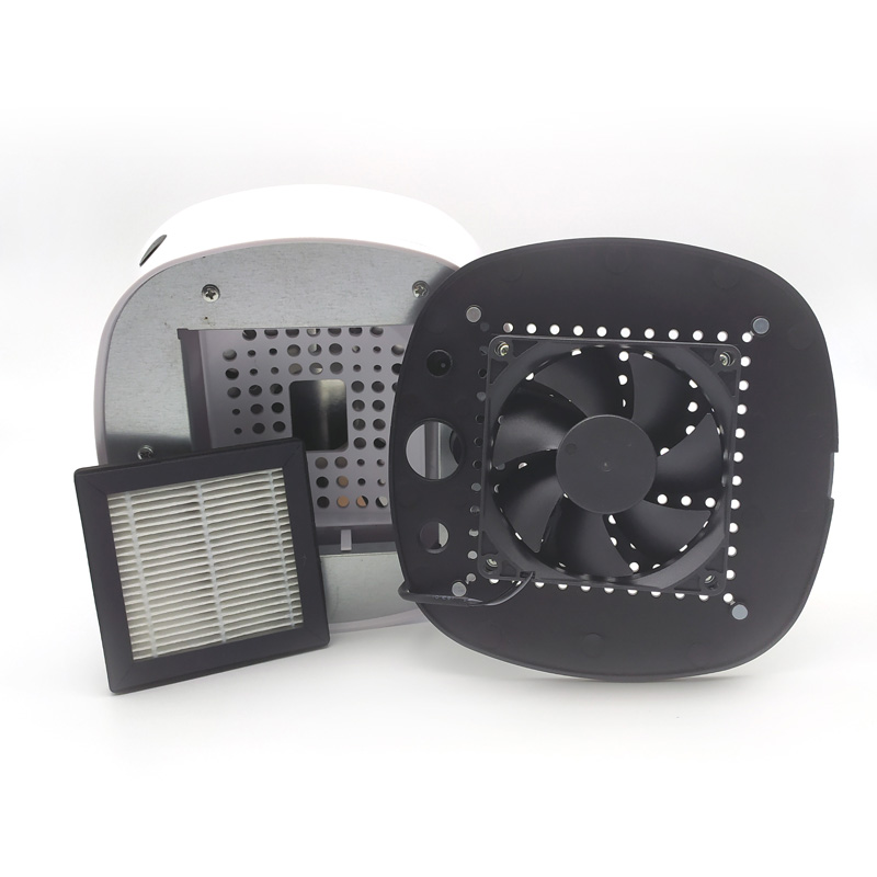 B Elektroninen älykäs puhdistus hajuton savu tuhkakupin ilmanpuhdistin käytti savunkestävää komposiittisuodatinta