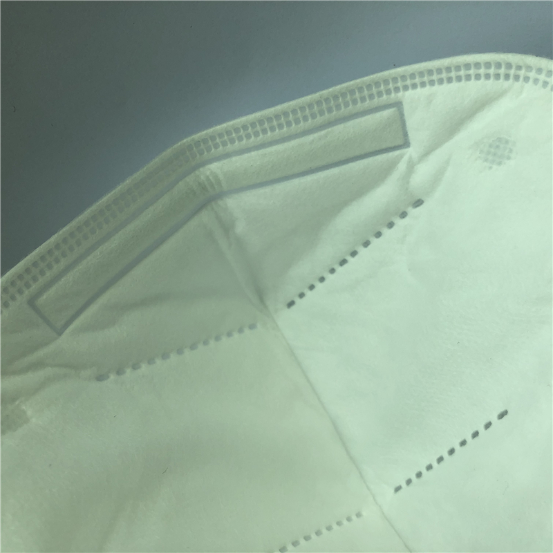 Henkilökohtaiset kertakäyttöiset kudotut N95 Taitavat puolikasvonaamiot