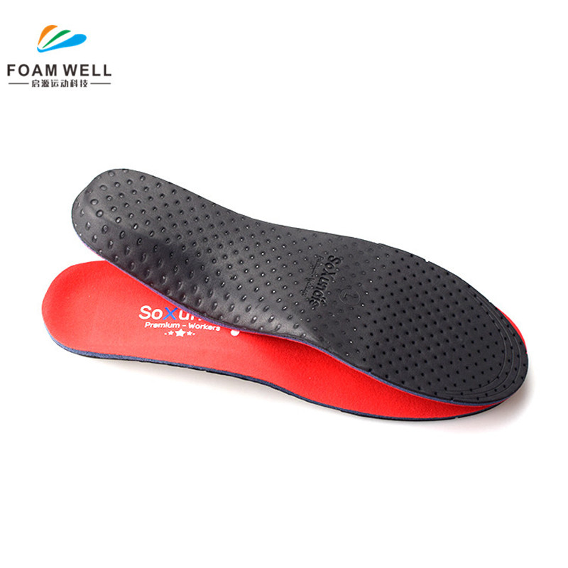 Kuuma myynti PU Foom EVA Shoe Inserts for Plantar fasitis Flat Foot High Arch Support Ortocis Insoles