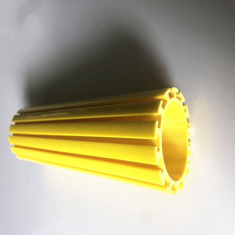 mittatilaustyönä valmistettu suulakepuristettu pvc-profiiliputki muoviputkiprofiili tikkukaramellin tukevaan liukukanavaan