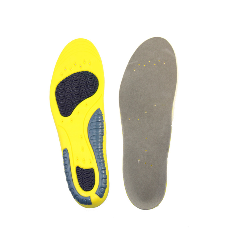 posliiniset jalkapohjat, joissa on pehmustettu jalkapohjia ja ortopedinen pohjapohjapohja jalkapohjia varten, PU-geelipohjat urheilukenkiä varten