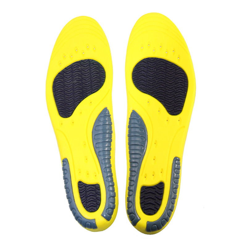 posliiniset jalkapohjat, joissa on pehmustettu jalkapohjia ja ortopedinen pohjapohjapohja jalkapohjia varten, PU-geelipohjat urheilukenkiä varten