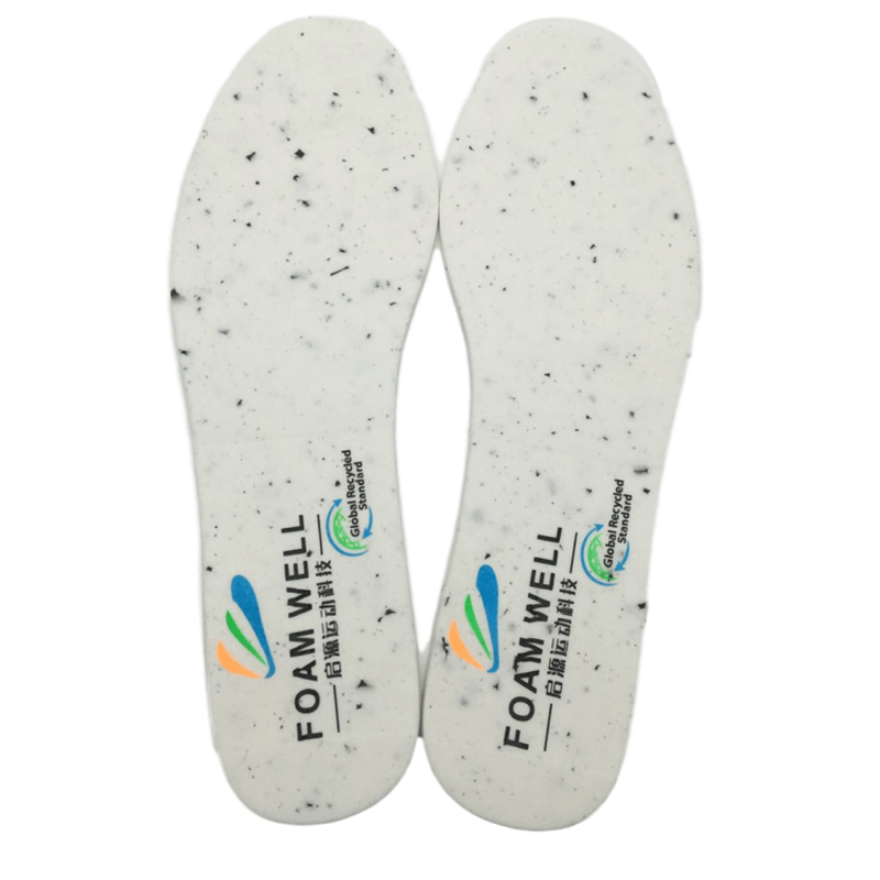 Kestävä biologisesti hajoava vaahtokenkäpohja, jossa on kierrätetty EVA-vaahtomuovi