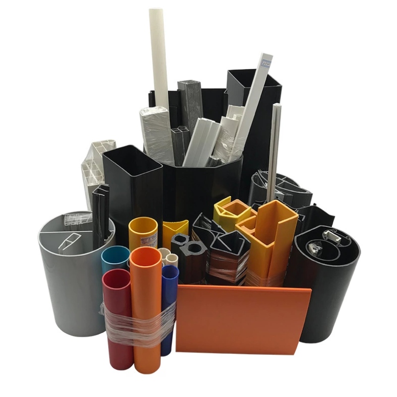 Mukautetut epätavalliset suulakepuristetut muoviprofiilit monenlaisille rakennusten toimistojen sisustusmateriaaleille