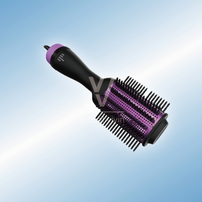 4-in-1 Barbed Hamps Hot Air Brush-VVVD06