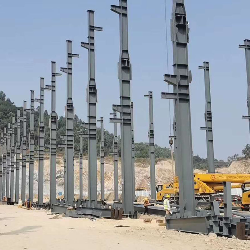 Steel Structure Framed Commercial Office Building, Structural Steel Truss Prefab Construction with Dralling