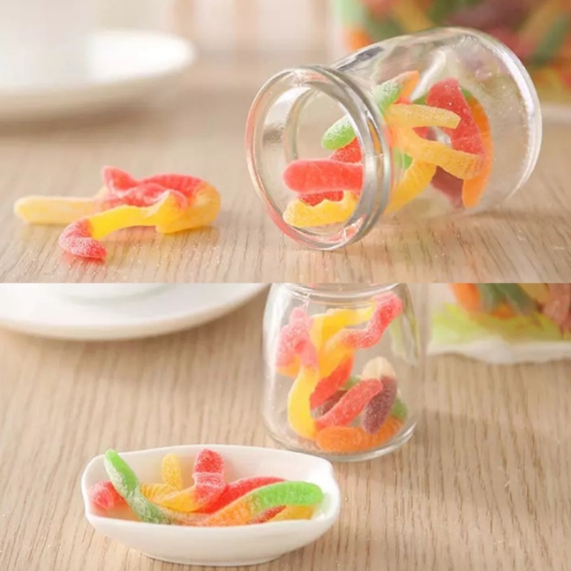 Silikon mato karkkimalli toukka muoto kalahyönteinen suklaa pienoismalli käärmeen jäätikkö