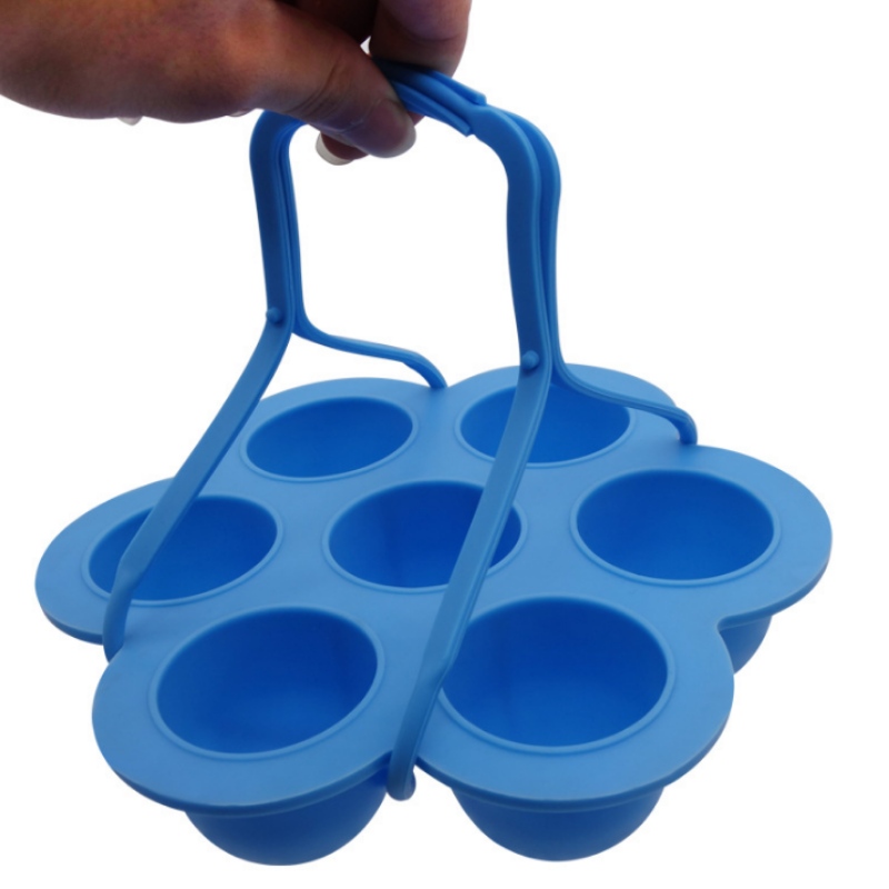 7-reikäinen piihappogeelivarustelaatikkokahva, silikonikakumuotti, jääritilä