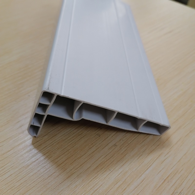 PVC-tuuletusprofiili muovinen ontto osa mukautettu PVC-profiili ilmanvaihtojärjestelmään
