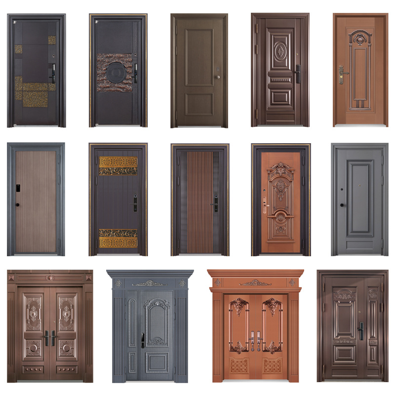 All-Round Bolt Arsenour Italy Style Doors Panssaroidut Front Door Steel Factory Armour Steel Wooden Doors Urglar High Protocy Armoured Ove High Quality Gated Stality Resistent, Sliding Steel Door Front