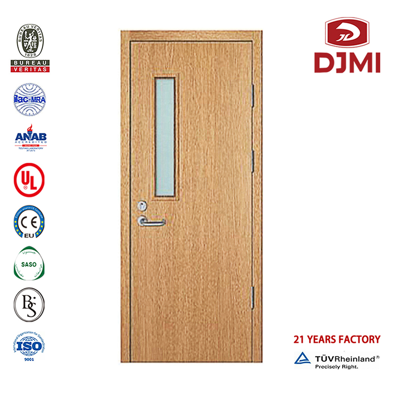 Halpa kiinteä ydinviilupuinen puinen uloskäyntiovi 2 tunnin paloluokitelluille räätälöityille todisteille Soild Woodin paloluokitetut tulenkestävät puiset ovet Kiinan tehtaan Mdf-upotettavat kaupalliset ovien sisätilojen palo-ovet