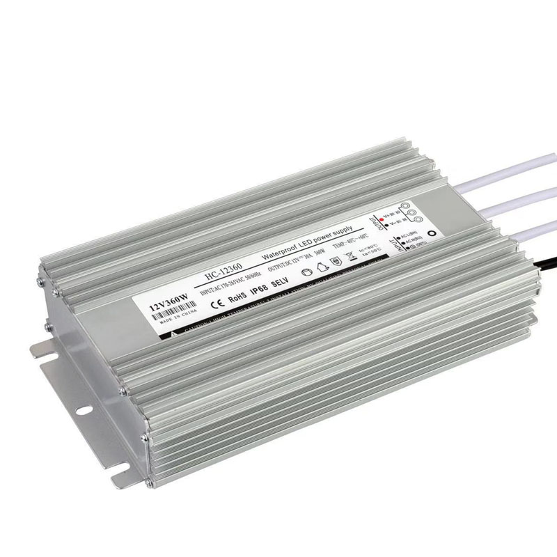 12v360w vakiojännite vedenpitävä johtovirtalähde