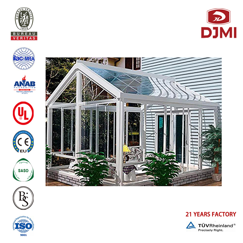 Professional Customited Sun Tempered Glass House Balcony Sunroom New Design Sun Room Tempered Glass Best Seller Sunroom Brand New Sun Sunshade Aluminum Patio Room Glass Aluminium Sunworms