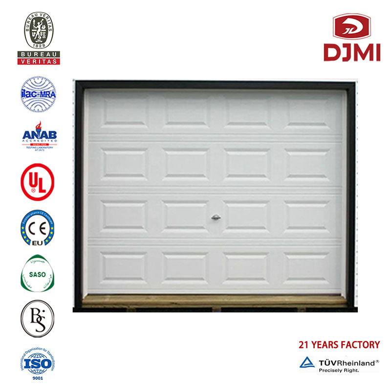 New Design Electric Aluminum Roll Up Modern Grage Garage Door Motor New Sound Insulation Manufacturer Security Garage Door Porter Remote Hot Roll Up Manufacturer Standard Two Car Glass Garage Door