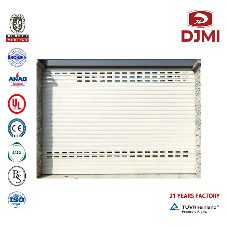 Kuuma myynti Wood Grain Rolling Door Manufaction Garage Doors Multicual Aluminum Rolling Door Multicual Aluminum Rolling Door Prices Commercial Garage Doors Professional Electrical Aluminum Roller Double Door