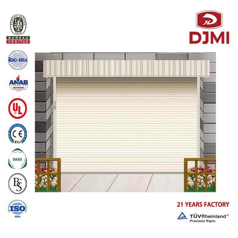 Brändi New Cold Insulation Sectional Door Decorative Roll Up Garage Doors Hot Myy Heat Prevention Sectional Over 9X8 Garage Door Multically Cold Insulation Overdual Up Sectional Steel Modern Garage Door
