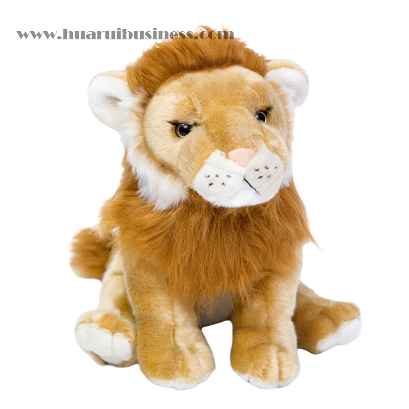 Plush fur lion lelu/eläinnukke/pehmolelu