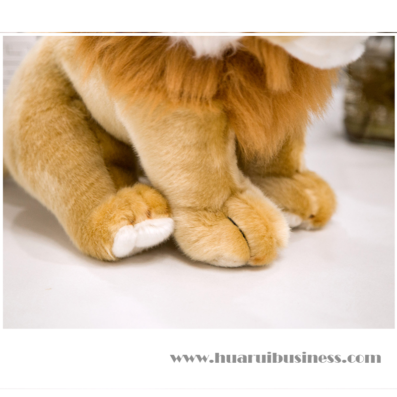 Plush fur lion lelu/eläinnukke/pehmolelu