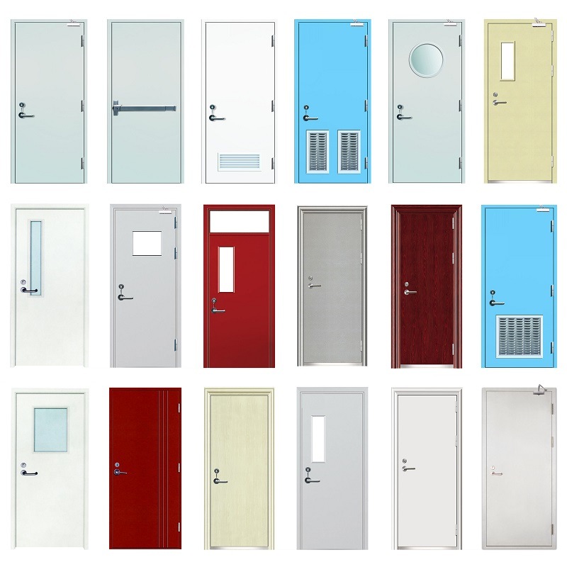 Uudet asetukset Galvanized Steel Fire Proto Door kolmessa tunnissa China Factory Doors China Suppliers Good Price 3 Hours Steel Fire Rated Door High Quality Best-Salem Security Flush Ul Flat Steel Fire Door