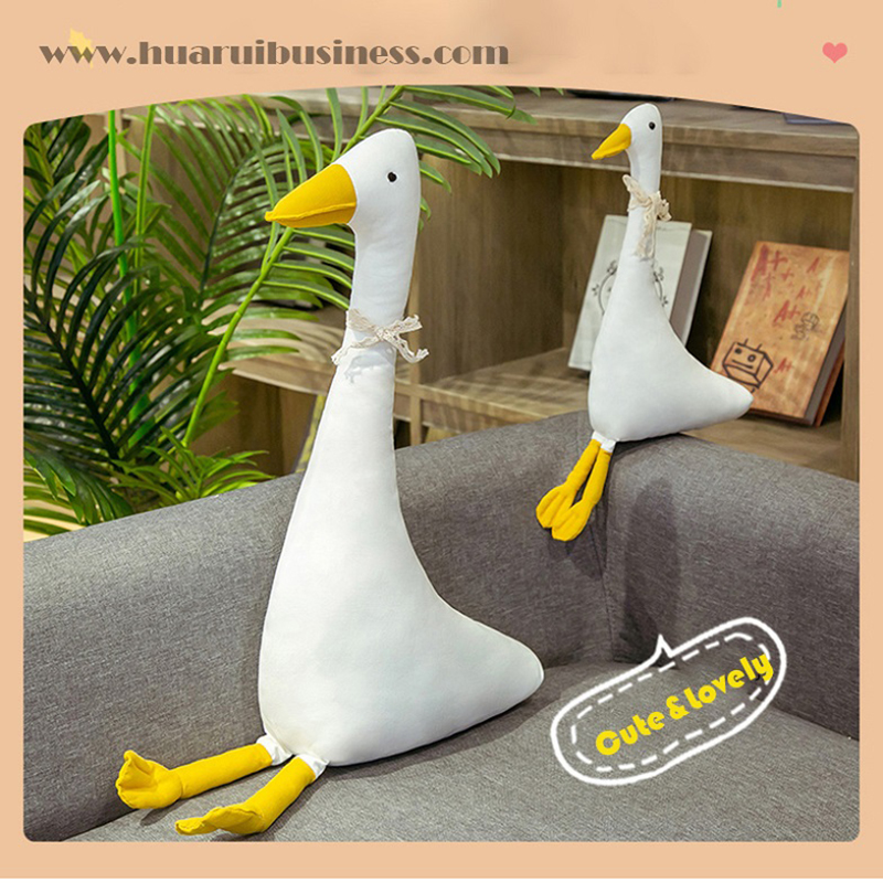 Canvas white hanhes toy/plush doll/home sisustustarvike