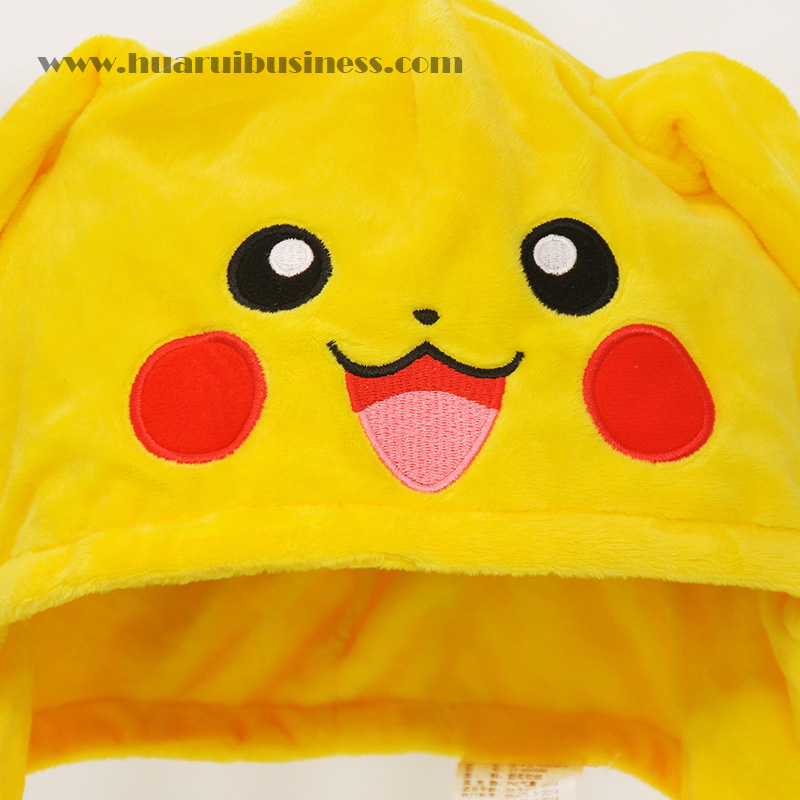 Pikachu plush cap