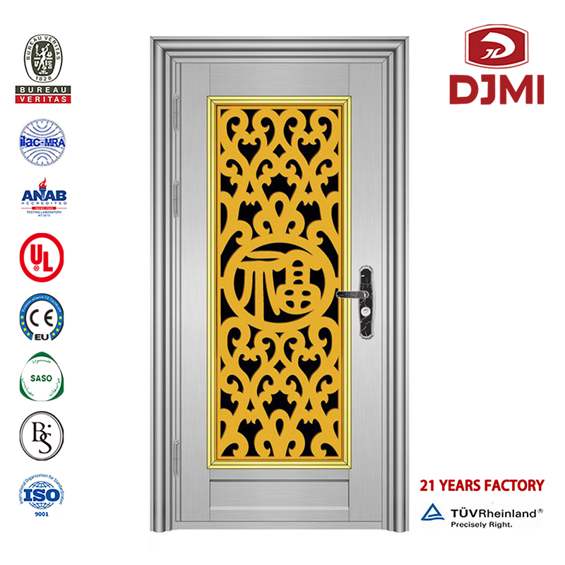 Ulkopuoliset ovet Suunnittelevat top Quality Stainless Steel Entry Door Cheap Exterior Security Door Tukkukauppa Hinnat Stainless Steel House Doors Customited Sus 304 Sliding Commercial Doors Stainless Steel Glass Door