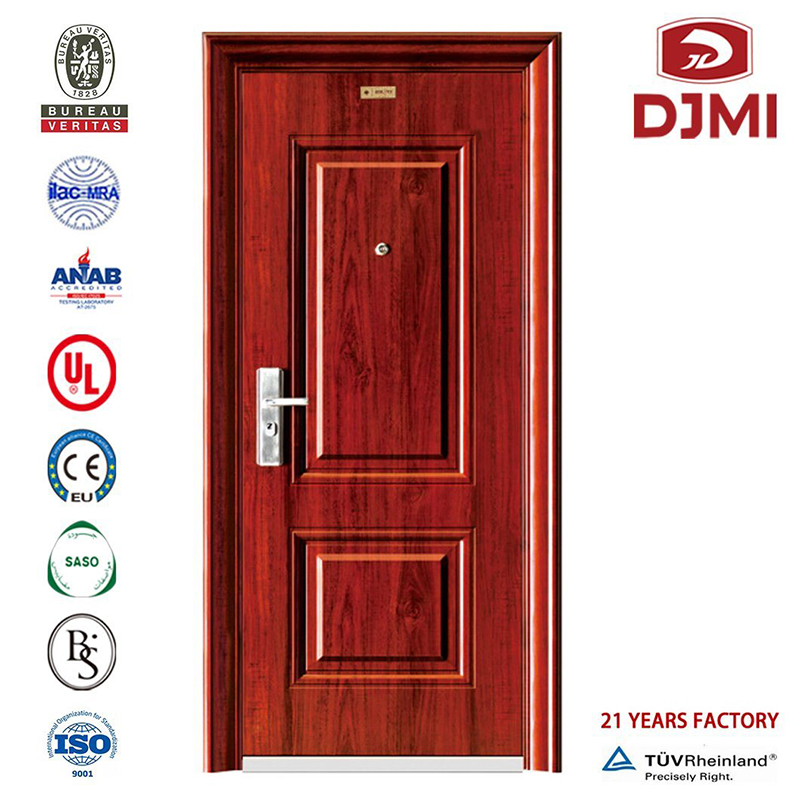 Ammattimaiset sisäovet Fancy Turk Style Steel Security Door New Design Iron Metal Outdoor Steel Security Door Brand New Inner Filing Honey Comb Hot Salee Security Steel Door Regulated Doors