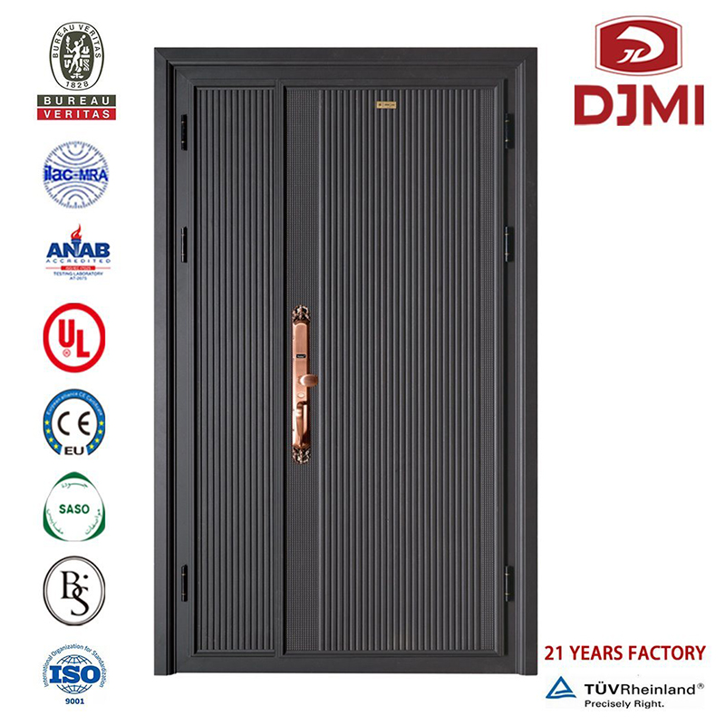 Brand New Home Design for India Exterior Security Steel Door Hot Extering Iron Entrance Doors Grill Design Entrance Door the Double Leaf Steel Door