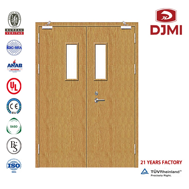 Chinese Factory Hotel Apartment Firefire Veneer Wood Door Design Fire Protice Wood Doors Customized 30 60 90 minuuttia Rated Designs Hotel Wood Lacquer Fire Door New Your Certificated Wood Hotel 90 Min Fire Rated