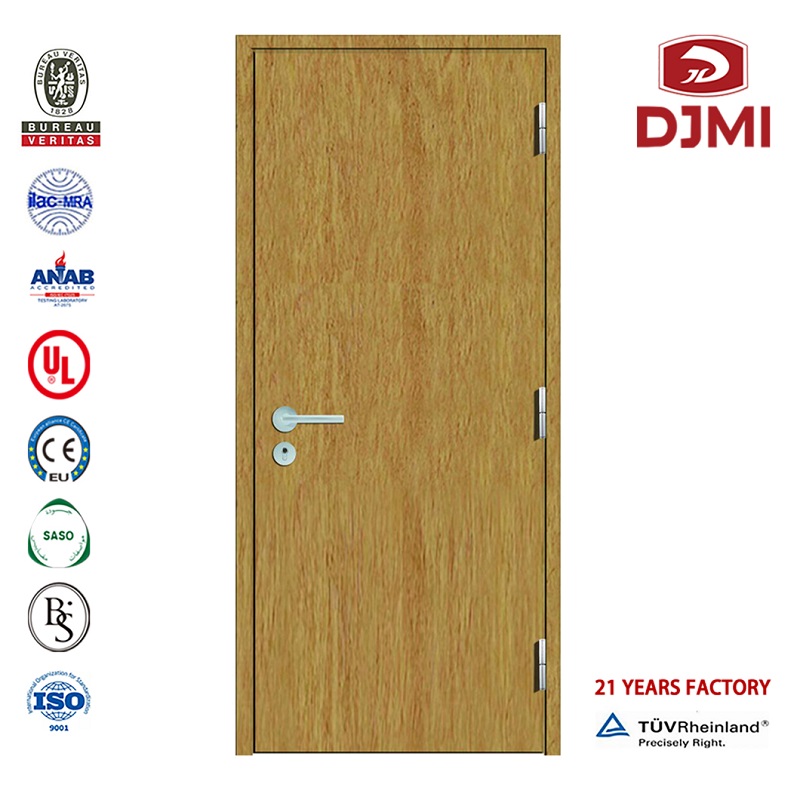 Mukautettu todiste hotelleista Modern Wood Design School Fire Rated Door Chinese Factory Hotel Apartment Firefire Veneer Wood Door Design Fire Design of Wood Doors Customized 30 60 90-minuuttia Rated Designs Hotelli Wood Lacquer Fire Door