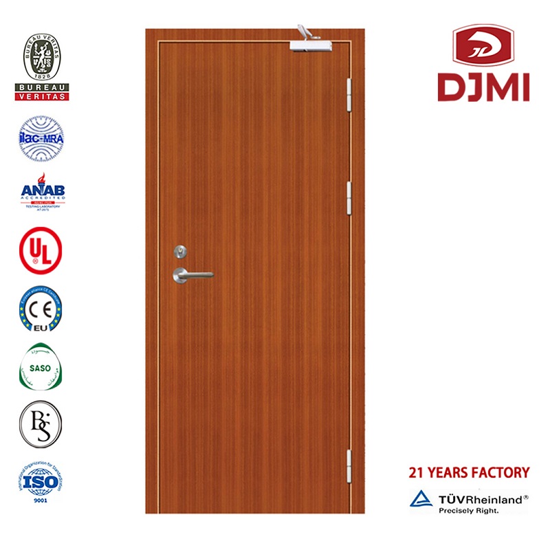 High Quality Fire Resiste Wood Hollow Core Flush Door Hotellin sisäänpääsyovet Halvat 120 Minut Fire Rate Wood Ul Listed Hotel Door Frame Customited 90-senttinen palonopeus Wood Flush Flat Panel Front -hotelli
