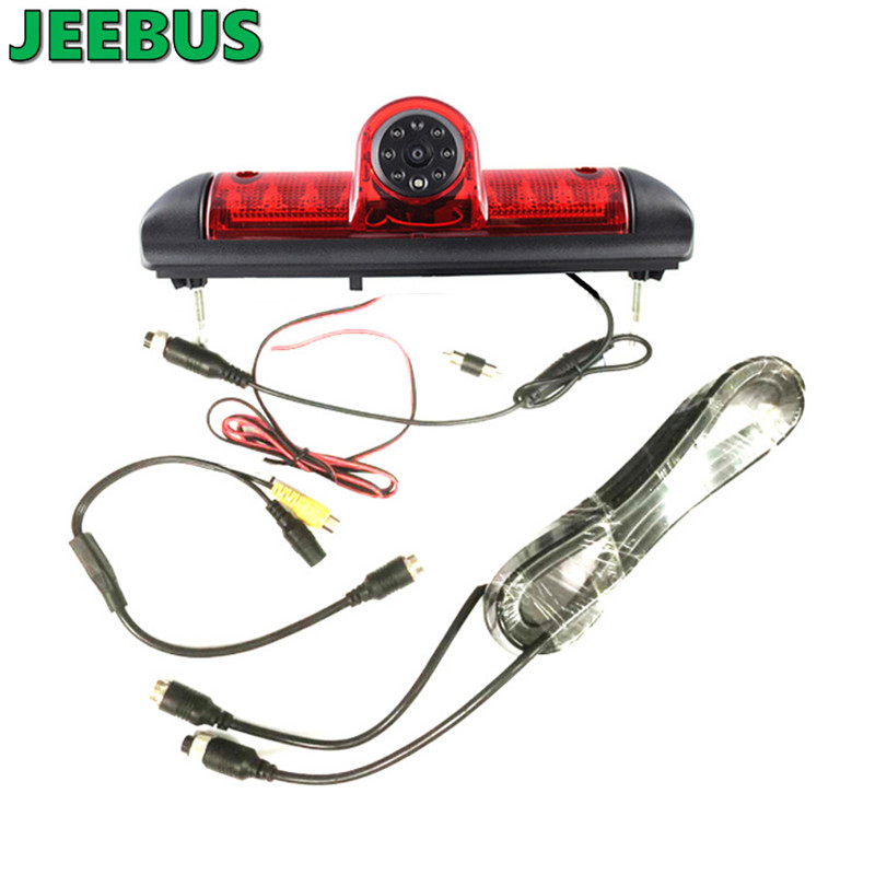 HD Night Vision -vedenkestävä laajakulmainen korkean tason jarruvalokamera Fiat Ducato 2006-2017 3 Gen Peugeot Boxerille, Citroen Jumperille ja niin edelleen