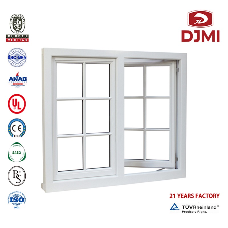 Alumiinikehyksiä Eristetty Ikkunat Uusi Temperattu Lasi Viimeisin muotoilu Alumiini Blinds Aluminium Casement Windows Double Glazed Windows Brand New Latimm Design Blinum Casement Windows Model for Africa Top Hung Window