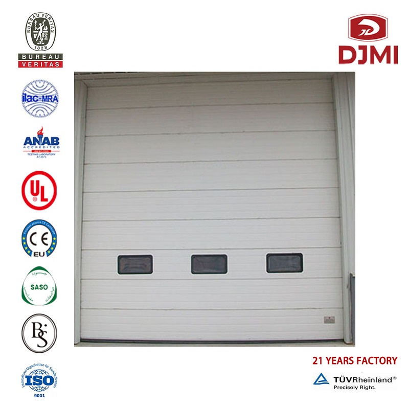 New Design Steel with Pu Sectional Gate 9*8 Sectional Overlead Garage Door Brand New Black Overhead Sectional Lifting 9*8 Electric Electric Garage Door Hot Automatic Automatic Overds Sectional Pu Doors Steel Garage Door