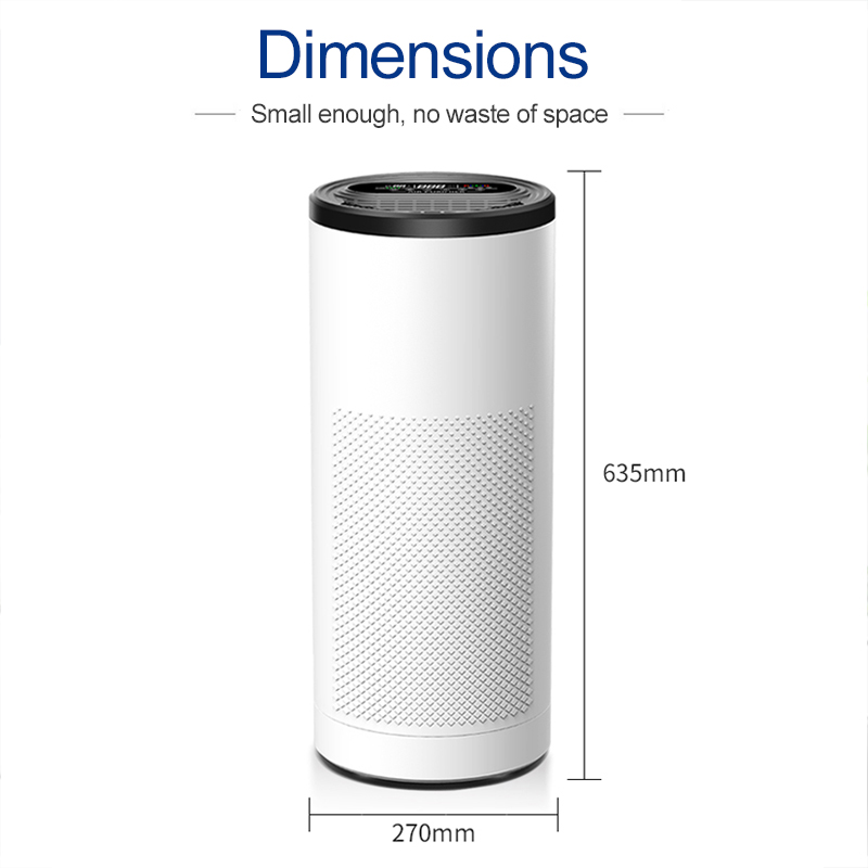 Smart Home Air Clearing Active Carbon Anion Negatiivinen Ion ilman puhdistaja