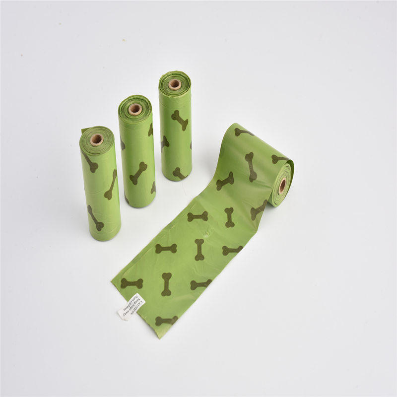 Koostuvat biologisesti hajoavat lemmikkieläinten koiran jätesäkit