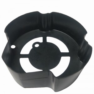 Korkeassa lämpötilassa kestävä mustan pp:n eristys levyssä 0.43mm palonestoaine -tiivisteen käsittely