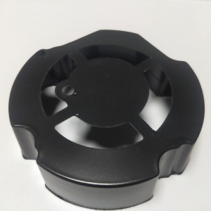 Korkeassa lämpötilassa kestävä mustan pp:n eristys levyssä 0.43mm palonestoaine -tiivisteen käsittely