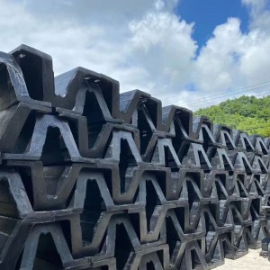 Marine Solid Arch 250H Rubber Fender Factory korkean E.A:n kanssa