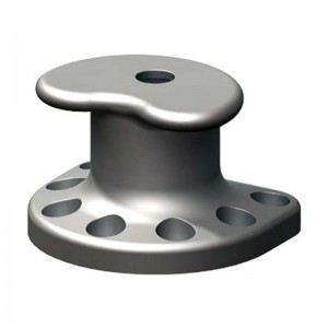 Cast Iron Steel Single/Double Bitt Bollard Iron Mooreng Bollard Dock Yard Dolphin Ship Yard