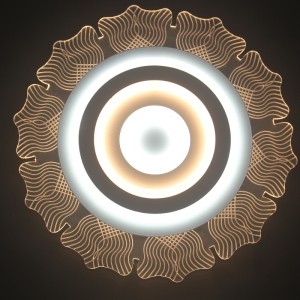 Johdettu kattovalaisin, Stylish PC-kansi, jossa on UV-resistentti ja kellertävä