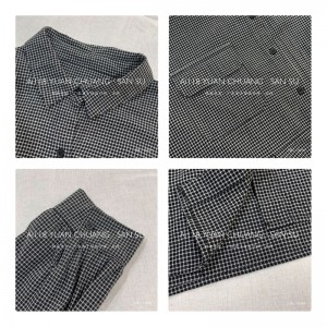 Rentoutunut muotoilu Minimalistiset tyyliset tavalliset tavalliset kiinteät värit Painettu väri puuvilla ja pellavanväriset erikoisvaatteet 15609 Paidat