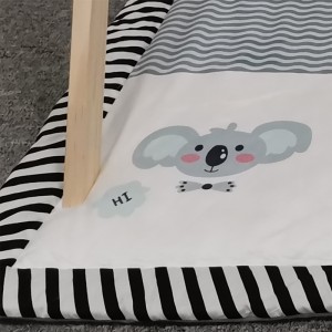 Square wood playmat - Kola