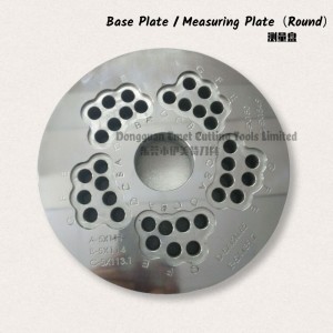 Emet-leikkuutyökalut \\/ työkappaleen kiinnitystyökalut \\/ pohjalevy (pyöreä \\/ suorakulmainen \\/ epäsäännöllinen)